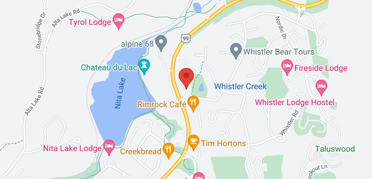map of 413 2111 WHISTLER ROAD